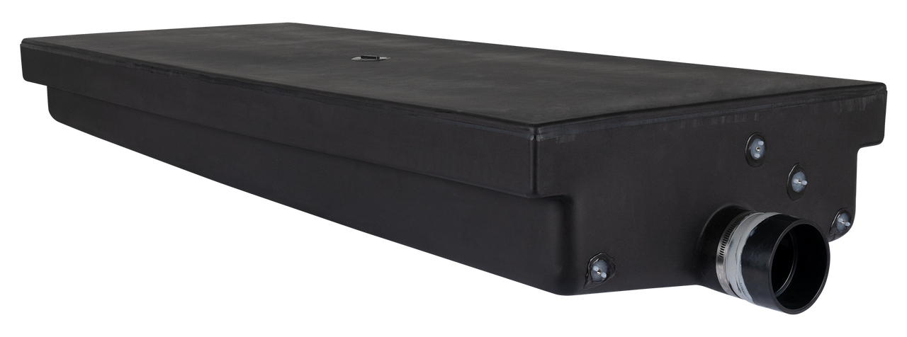 Holding Tank Center End Drain H3858/601433004 - 31 Gal. - 53 3/4" x 21 3/4" x 8 1/2" - ICON #14890