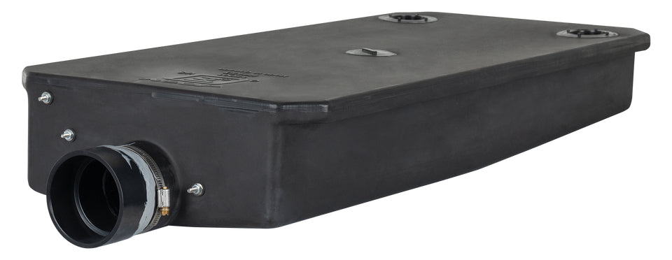 Holding Tank Center End Drain H4173 - 10 Gal. - 35 1/2" x 15 3/4" x 6" - ICON #15187