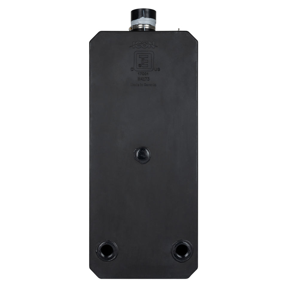 Holding Tank Center End Drain H4173 - 10 Gal. - 35 1/2" x 15 3/4" x 6" - ICON #15187