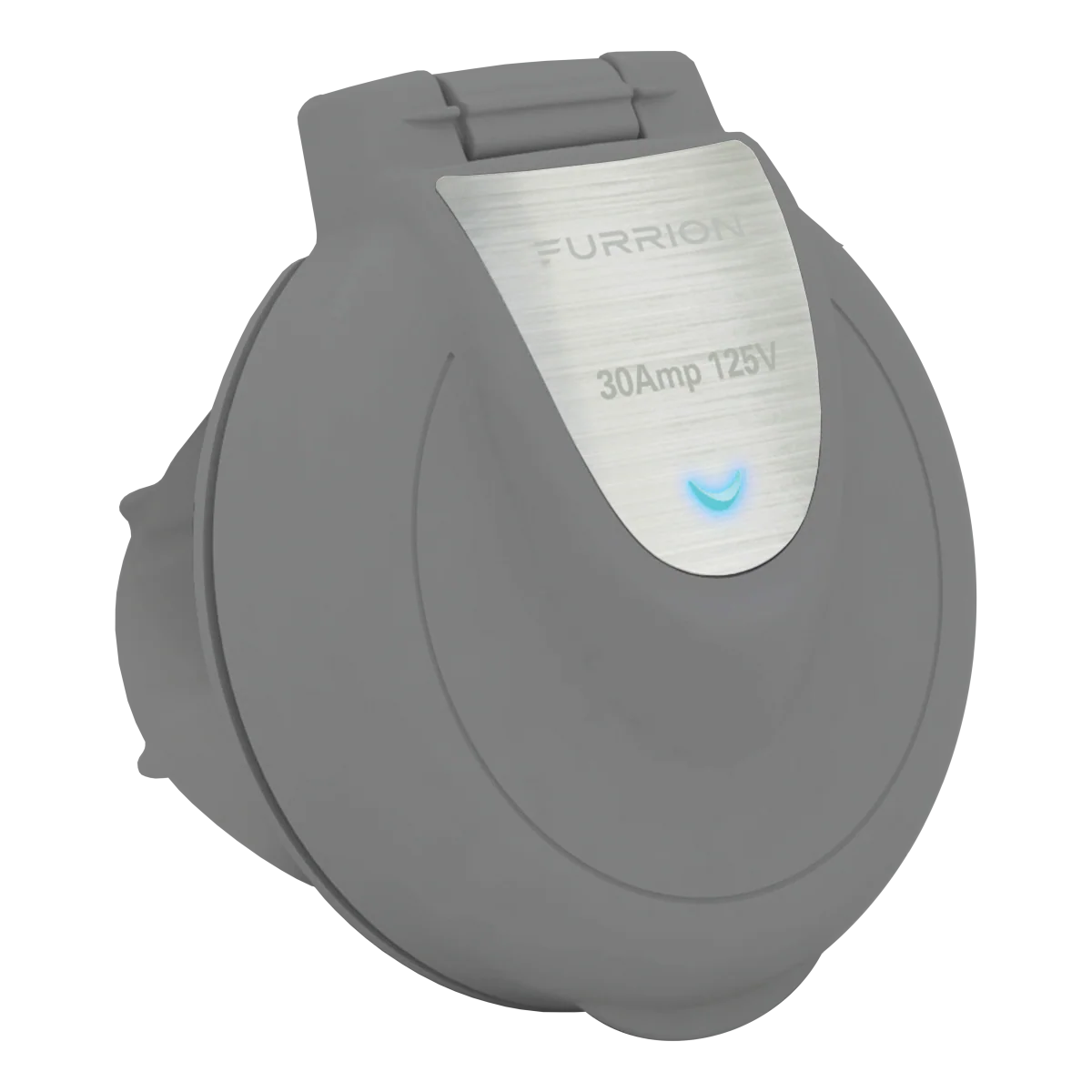 Furrion Marine Powersmart™ Inlet - 30A, 125/250V, Titanium Grey #F30ITR-GS-AM  2021123677