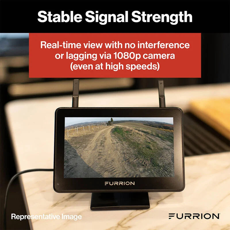 Furrion Vision S®+ RV Backup Camera System - 5" Monitor, Side Cameras, Rear Sharkfin Camera FOS5HTAEN 2021124375