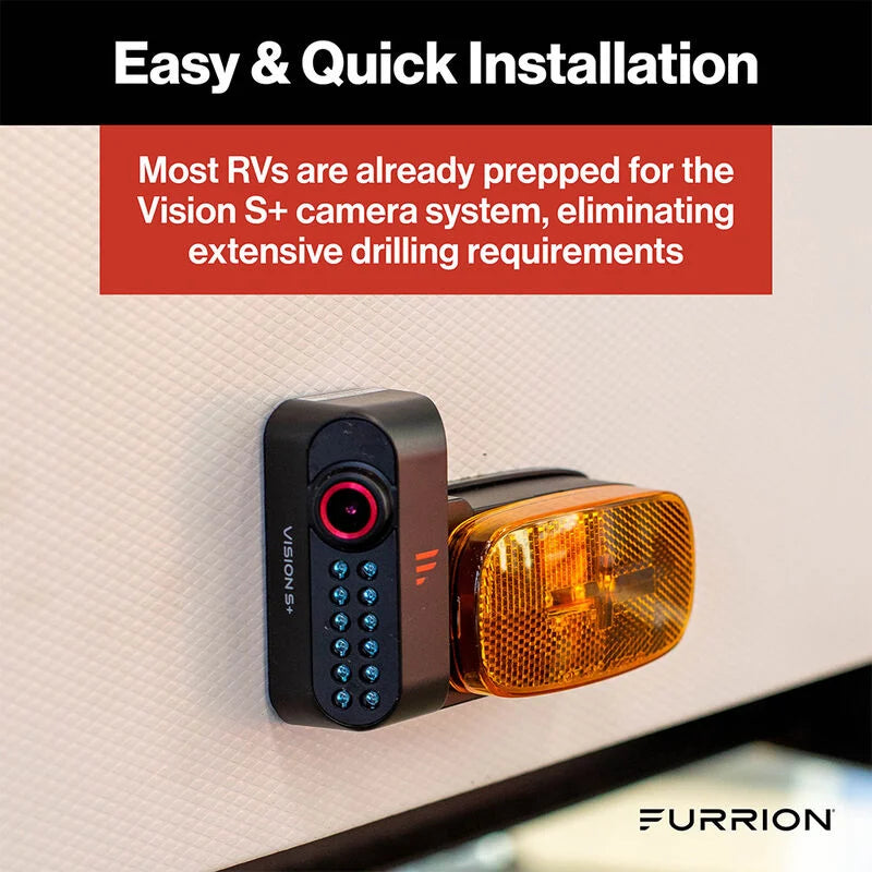 Furrion Vision S®+ RV Backup Camera System - 5" Monitor, Side Cameras, Rear Sharkfin Camera FOS5HTAEN 2021124375
