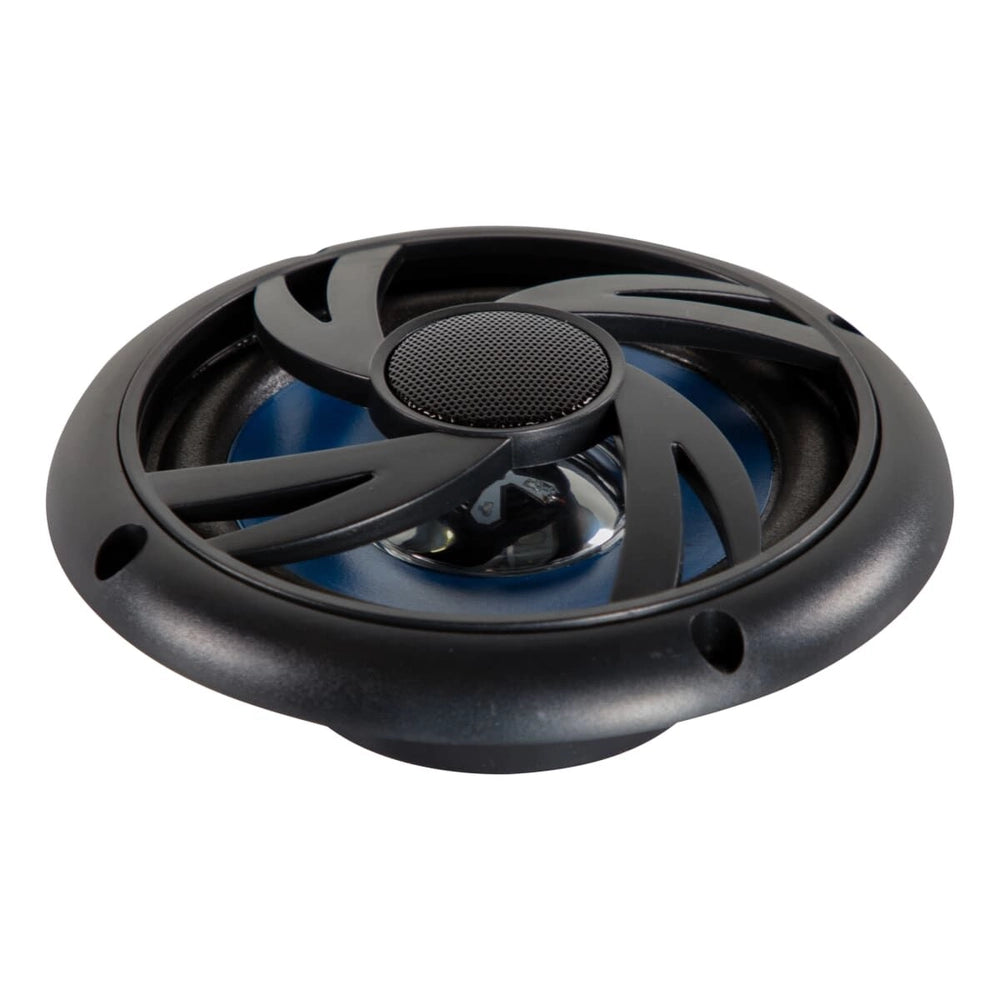 5 1/4" MARINE SPEAKER BLACK NEW GRILL STYLE W LED LIGHTS, M5529LBG  2022302262