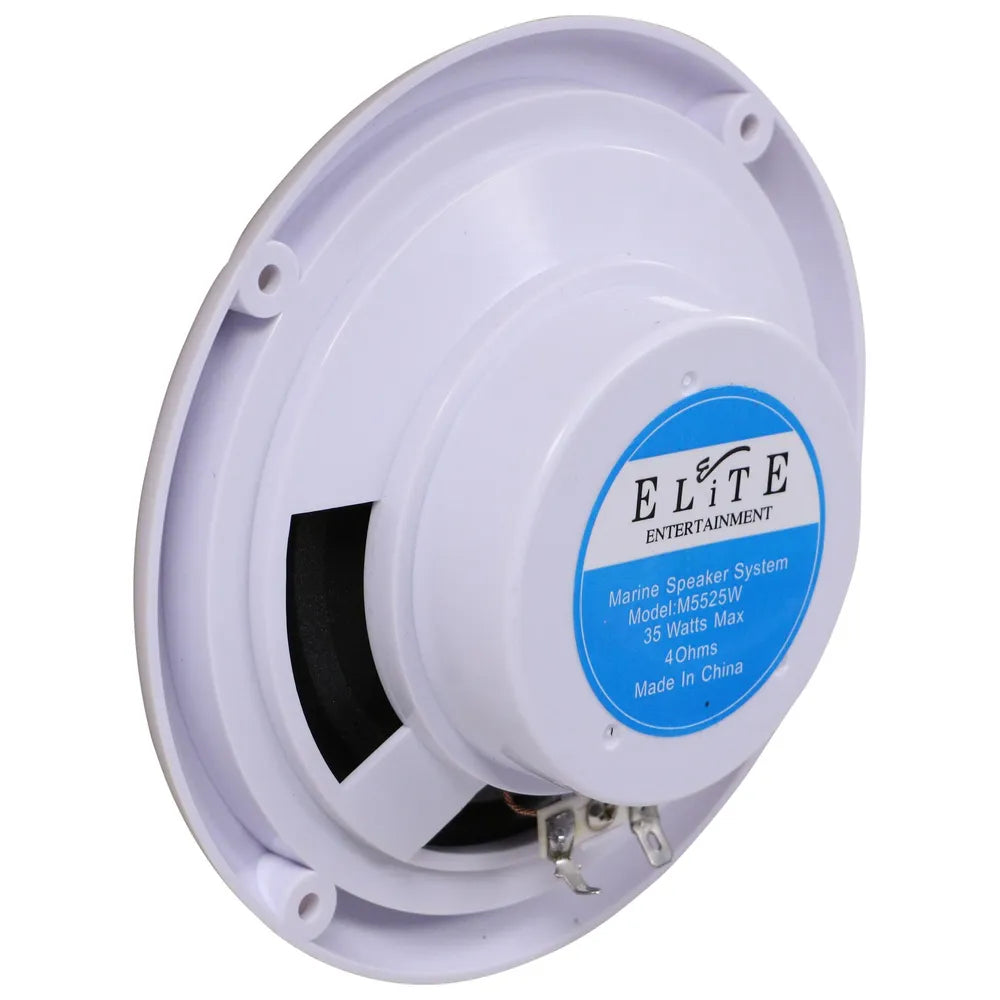 5 1/4" WHITE MARINE SPEAKER, UV PROTECTED, M5525W  2022302375