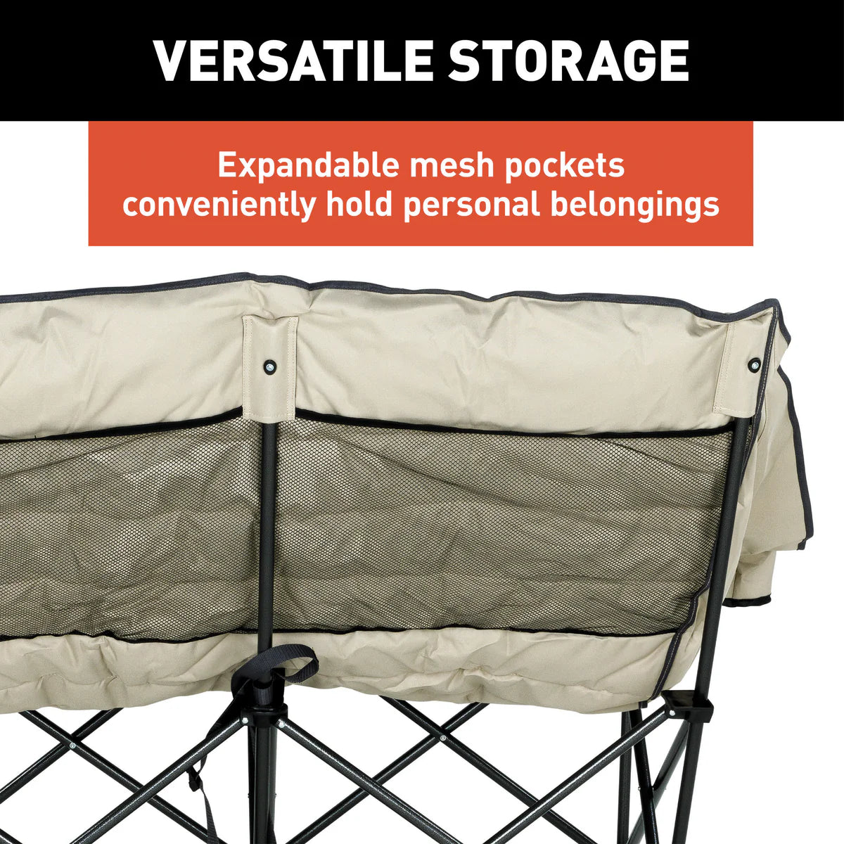 Lippert Big Bear Folding Loveseat - Sand 2023053718