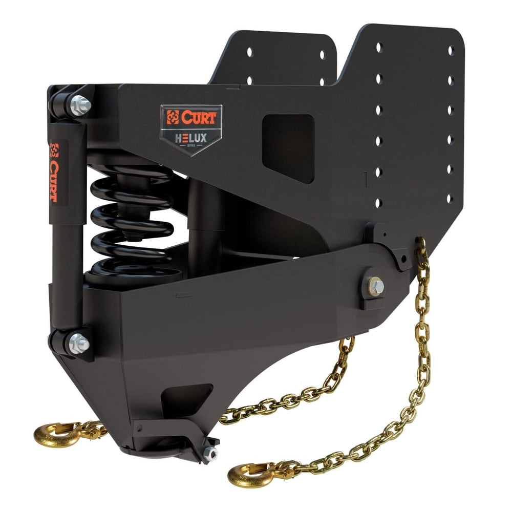 CURT Helux Coil-Spring Gooseneck Pin Box, 3,200 lbs. Pin Weight, 20,000 lbs. Capacity #2024044576