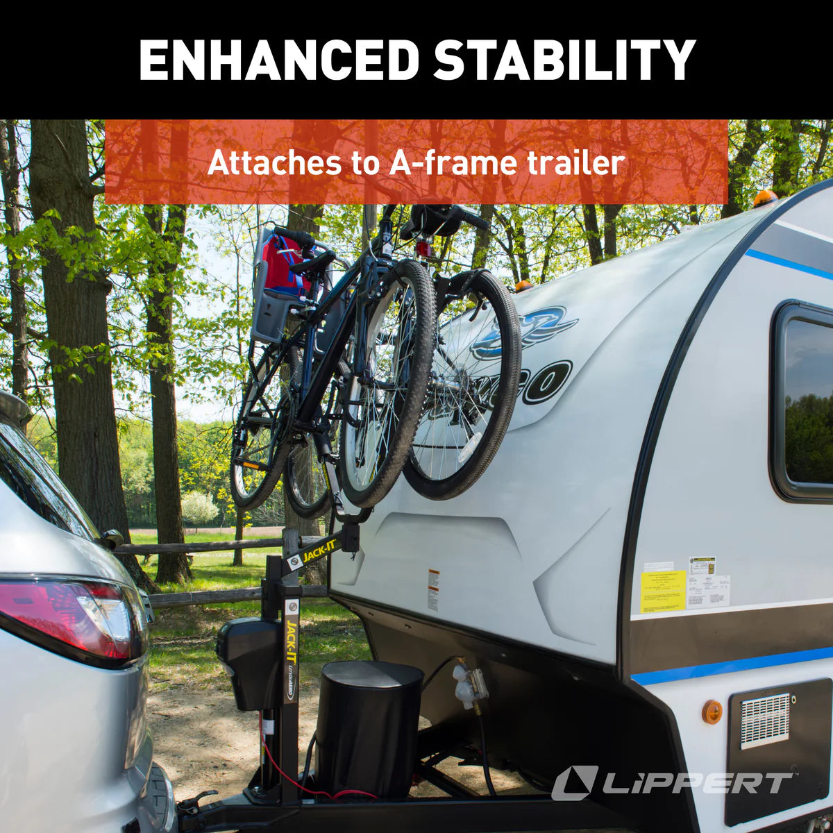 Let's Go Aero - Jack-It Double Bike Carrier System