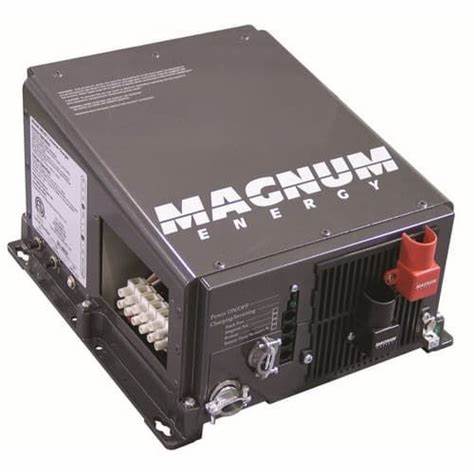 Magnum Energy MS2012-20BL — 2000W 12V Pure Sine Inverter/Charger (100A Charger, Dual 20A Breakers)