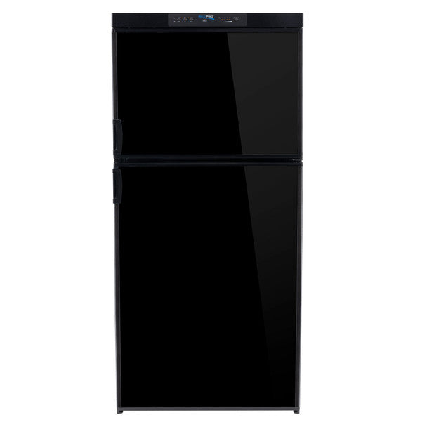 RV Refrigerator 6.3 Cubic Feet 3-Way Gas and Electric - Black or Stainless Steel
