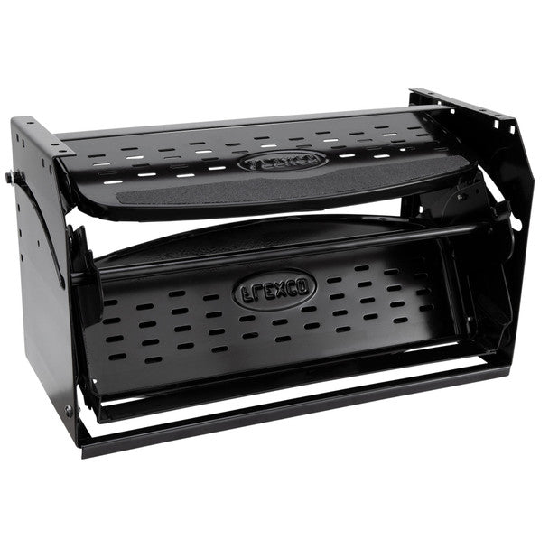 Flexco RV Steps 24" Triple Step in Black - RP-STP-24-TPL
