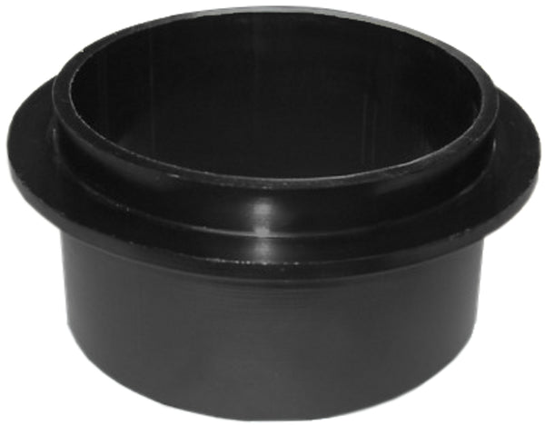 Holding Tank Fitting - 3" Black Spigot Fitting - ICON #00424