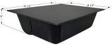 Holding Tank Bottom Drain HT630ABD - 8 Gal. - 18 1/2" x 221/2" x 6" - ICON #00436