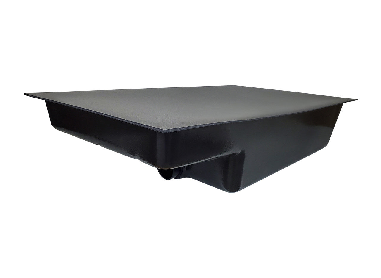Holding Tank Recessed Drain HT240RE - 29 Gal. - 26 1/2" x 44 1/2" x 11 1/2" - ICON #01584