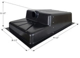 Holding Tank Recessed Drain HT240RE - 29 Gal. - 26 1/2" x 44 1/2" x 11 1/2" - ICON #01584