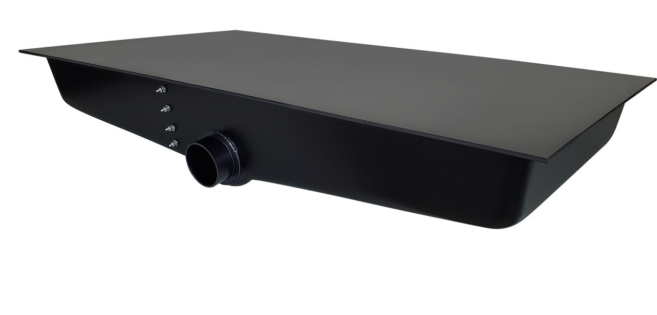 Holding Tank Center Side Drain HT600SD - 25 Gal. - 26" x 49" x 8 1/4" - ICON #01587