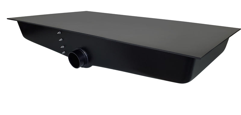 Holding Tank Center Side Drain HT600SD - 25 Gal. - 26" x 49" x 8 1/4" - ICON #01587
