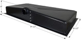 Holding Tank Center Side Drain HT700SD - 31 Gal. - 26 1/2" x 54 1/2" x 9" - ICON #01594