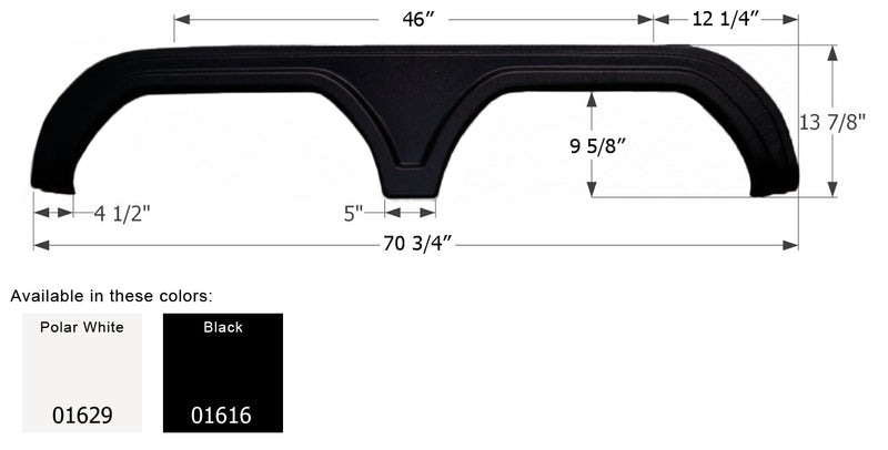 Gulf Stream Travel Trailer Fender Skirt FS764 - ICON