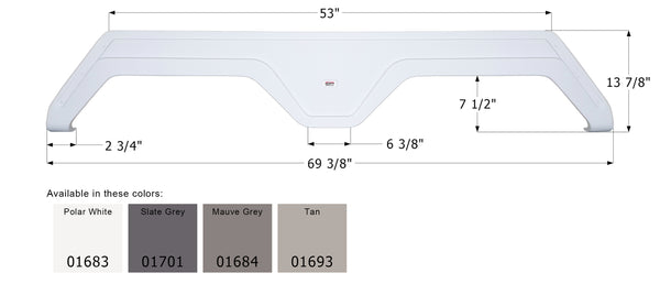Glendale 5th Wheel Travel Trailer Fender Skirt FS788 - ICON