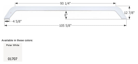 Forest River Triple Axle Fender Skirt FS1707 - ICON 01707