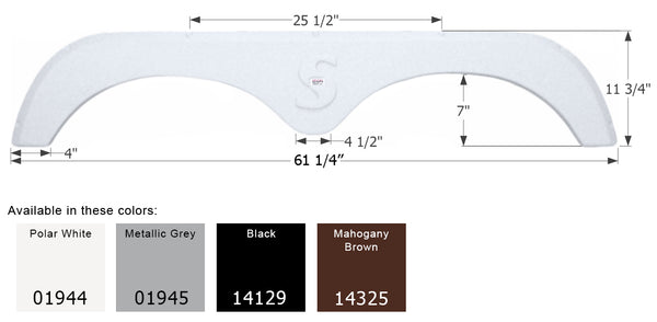 Forest River Surveyor Travel Trailer Fender Skirt FS1944 - ICON
