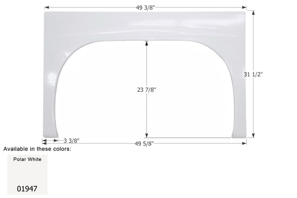 Gulf Stream Class A Single Fender Skirt FS1947 - ICON 01947