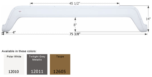 Dutchmen 5th Wheel Travel Trailer Fender Skirt FS2010 - ICON  (3 colors - 12010, 12011, 12605)