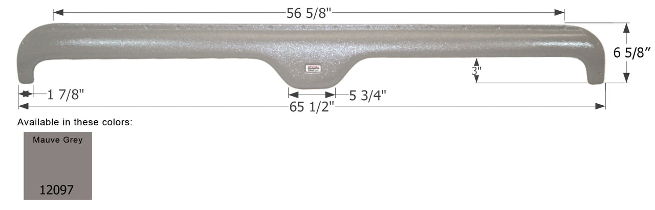 Forest River Rockwood Travel Trailer Fender Skirt FS2097 - ICON 12097