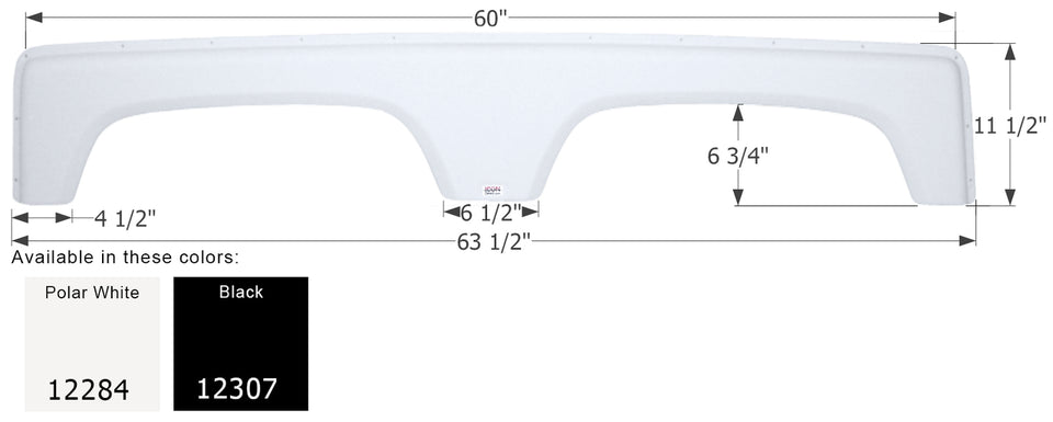 Coachmen Tandem Fender Skirt FS2284 - ICON  (2 colors)