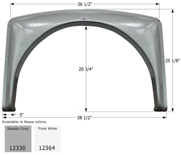 Gulf Stream Single Fender Skirt FS2330 - ICON