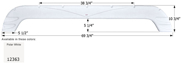 Forest River Tandem Fender Skirt FS2363 - ICON 12363