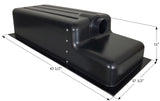 Holding Tank Recessed Drain HT264RE - 20 gal. - 43 1/2" x 17 1/2" x 11" - ICON #12418