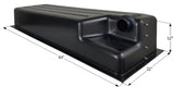 Holding Tank Recessed Drain HT512RE - 44 gal. - 64" x 22" x 12" - ICON #12420