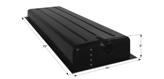Holding Tank Center End Drain HT192BED - 39 gal. -  70" x 24" x 8" - ICON #12426