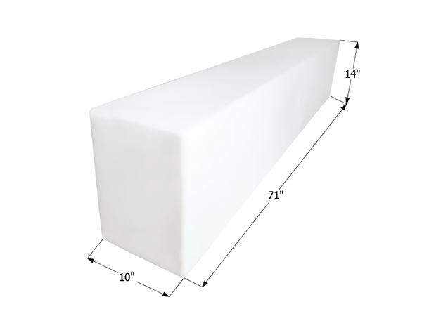 Fresh Water Tank WT2451/blank - 41 Gal. - 71" x 14" x 10" - ICON #12451