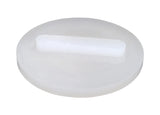 Water Tank Fitting - 1.9" OD/1.4" Pilot Spin Weld Patch - White - ICON #12480