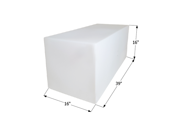Fresh Water Tank WT2461/Blank - 40 Gal. - 39" x 16" x 16" - ICON #12495