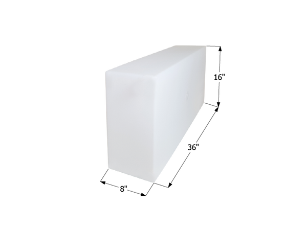 Fresh Water Tank WT2468/Blank Tank - 18 Gal. - 36" x 16" x 8" - ICON #12502