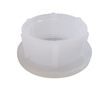 Water Tank Fitting - 1 1/4" Raised FPT Spin Weld Fitting - White - ICON #12510