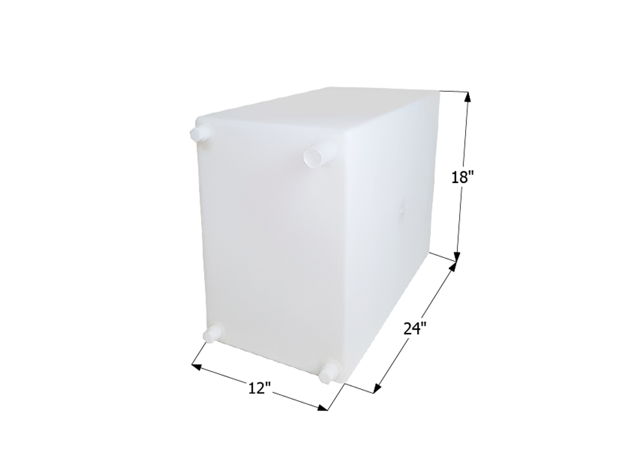 Fresh Water Tank WT2454 - 20 Gal. - 24" x 18" x 12" - ICON #12718