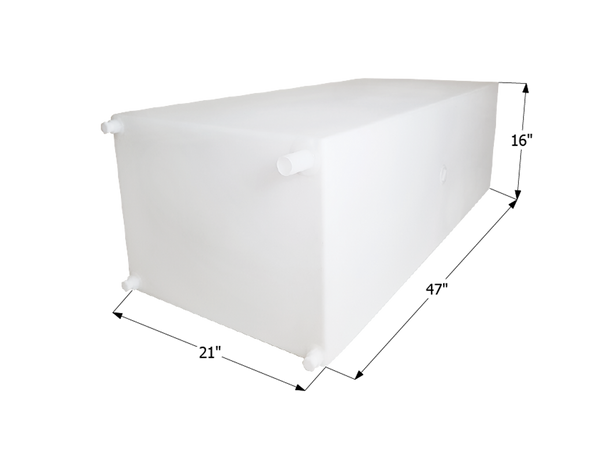 Fresh Water Tank WT2456 - 63 Gal. - 47" x 21" x 16" - ICON #12720