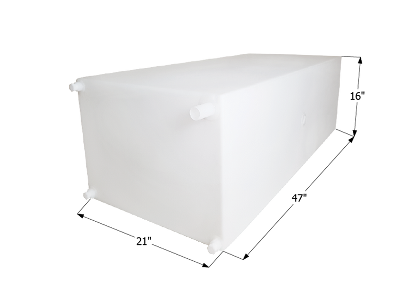 Fresh Water Tank WT2456 - 63 Gal. - 47" x 21" x 16" - ICON #12720