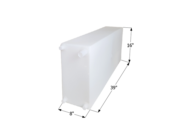 Fresh Water Tank WT2460 - 20 Gal. - 39" x 16" x 8" - ICON #12724