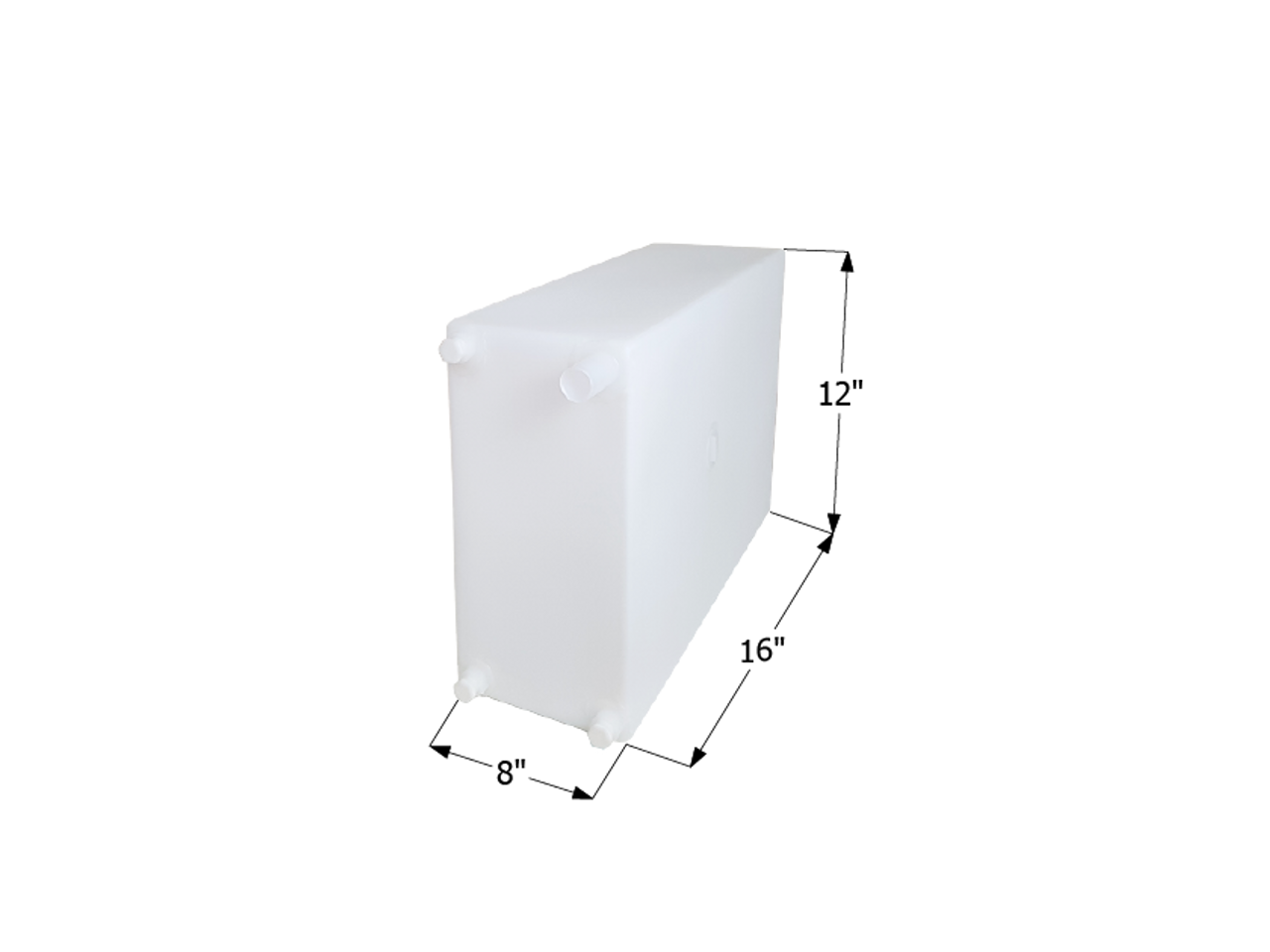 Fresh Water Tank WT2474 - 6 Gal. - 16" x 12" x 8" - ICON #12738