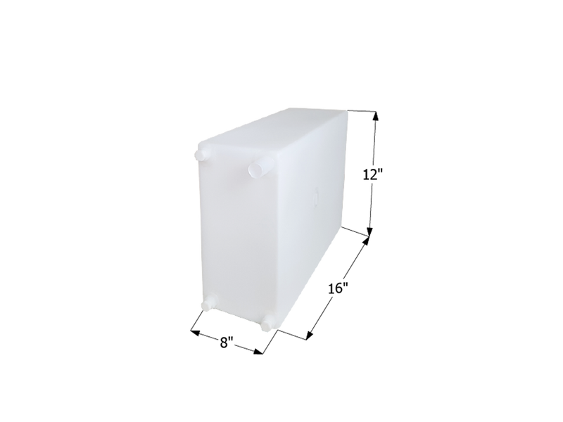 Fresh Water Tank WT2474 - 6 Gal. - 16" x 12" x 8" - ICON #12738