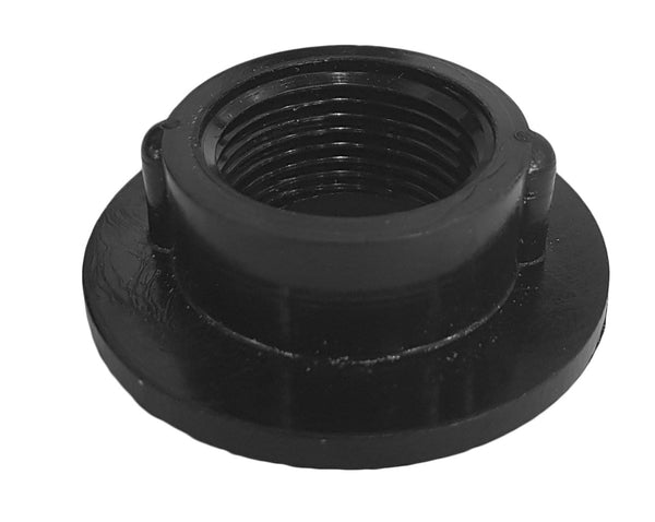 Holding Tank Fitting - 3/4" Raised FPT Spin Weld Fitting - Black - ICON #12792