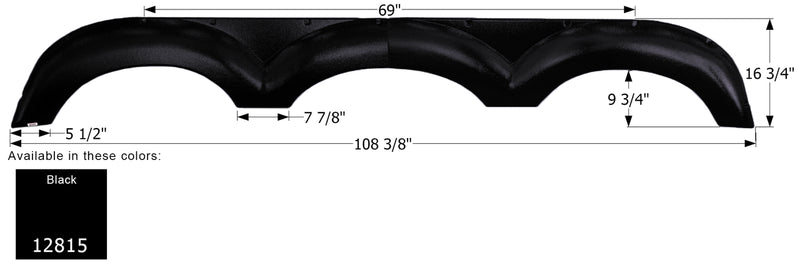 Forest River Triple Axle Fender Skirt FS2815 - ICON 12815