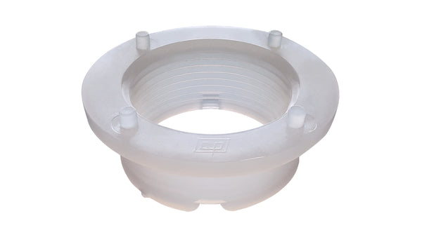 Water Tank Fitting - 1 1/4" Flush Threaded FPT Spin Weld Fitting - ICON #14014