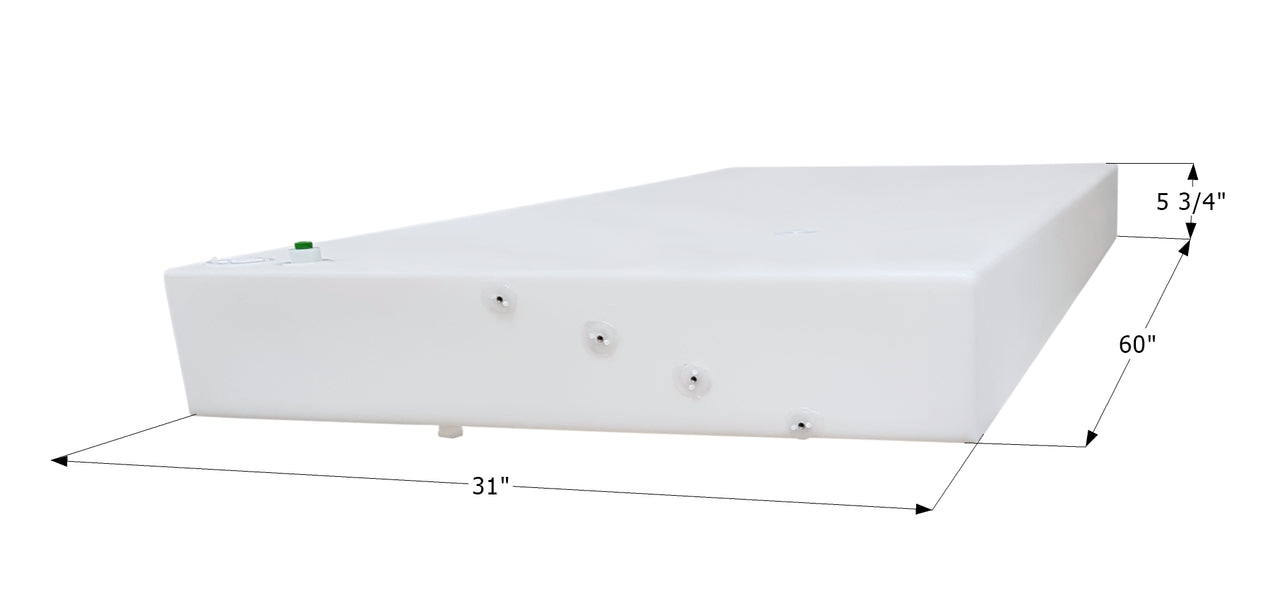 Fresh Water Tank WT3544/0318081 - 42 Gal. - 60" x 31" x 5 3/4" - Jayco - ICON #14022
