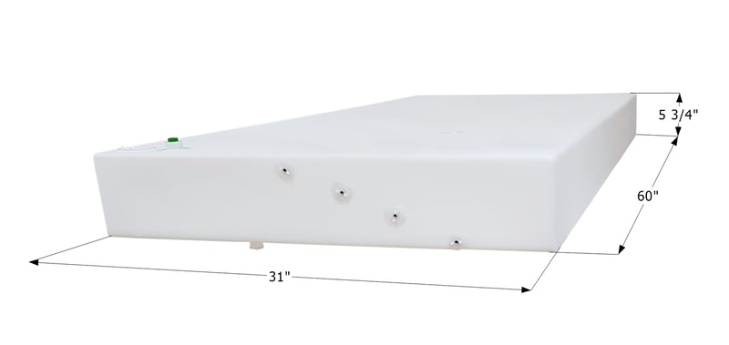Fresh Water Tank WT3544/0318081 - 42 Gal. - 60" x 31" x 5 3/4" - Jayco - ICON #14022